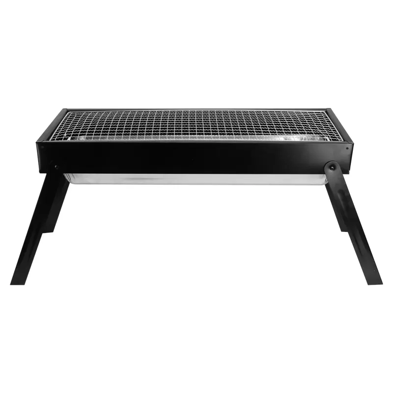 Foldable Charcoal BBQ Grill Stainless Steel Grill Net Easy Setup — photo 4