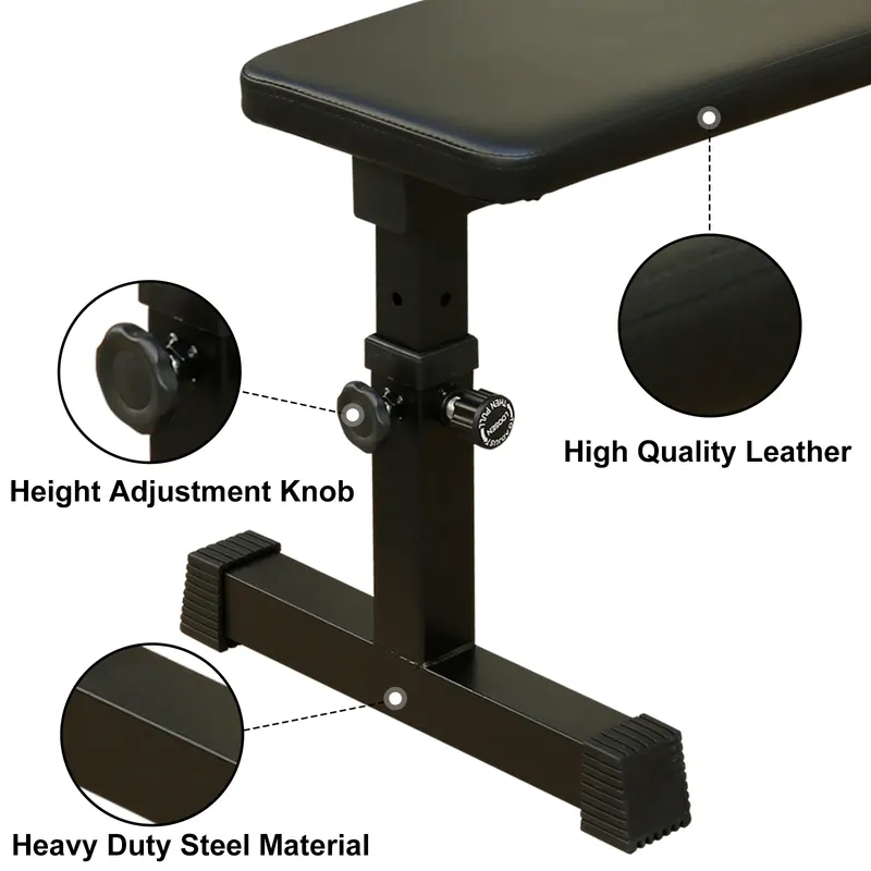 THE Flat Weight Bench for Strength Training W 5-Level Adjustable — photo 6
