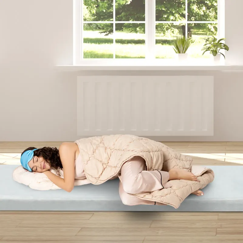 75"D X 25"W X 2.5"H Memory Foam Camping Mattress β photo 2