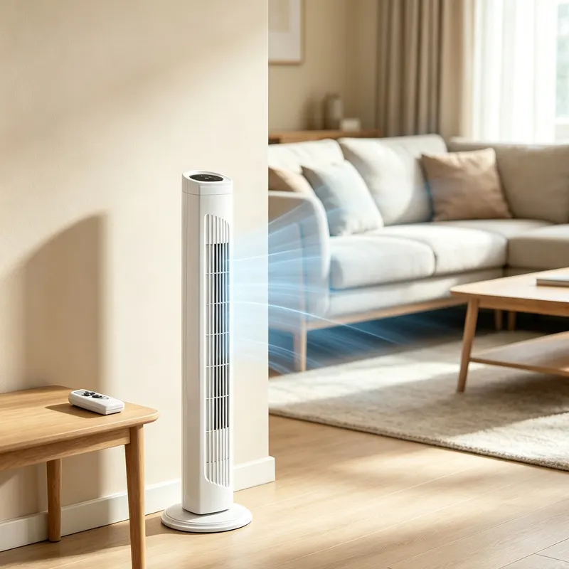 32 Inch Tower Fan with Remote & Touch Control — photo 5