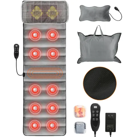 1Set Upgrade Type Full Body Electric Massage Mat with Heat