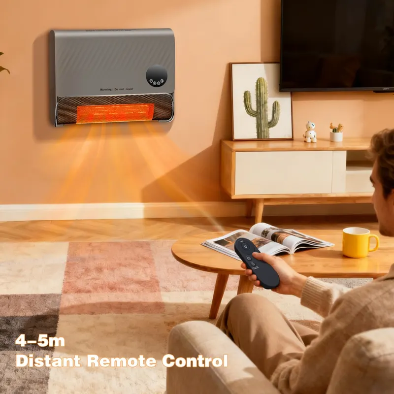Smart Wall Heater — 1500W Fast Heating Electric Space Heater — photo 8