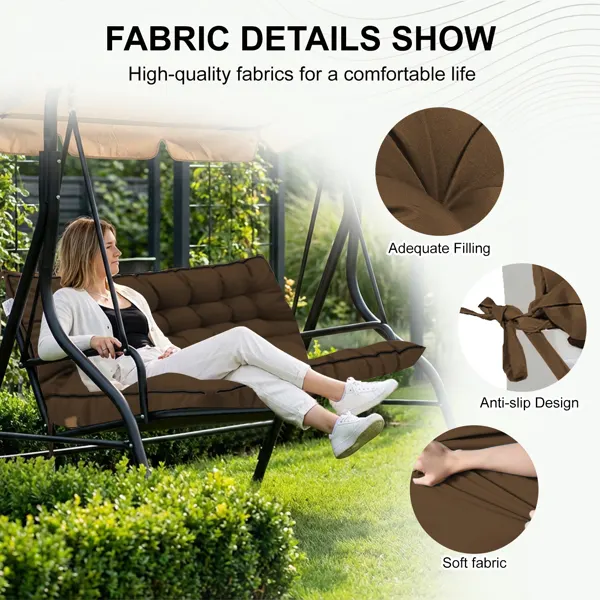 Outdoor Swing Cushions 70 Inch — photo 3