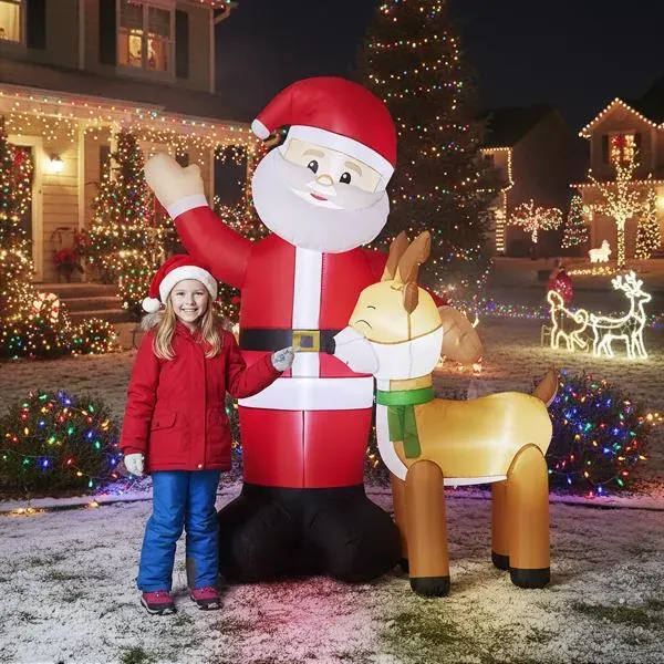 6.3FT Lighted Christmas Inflatable Decoration