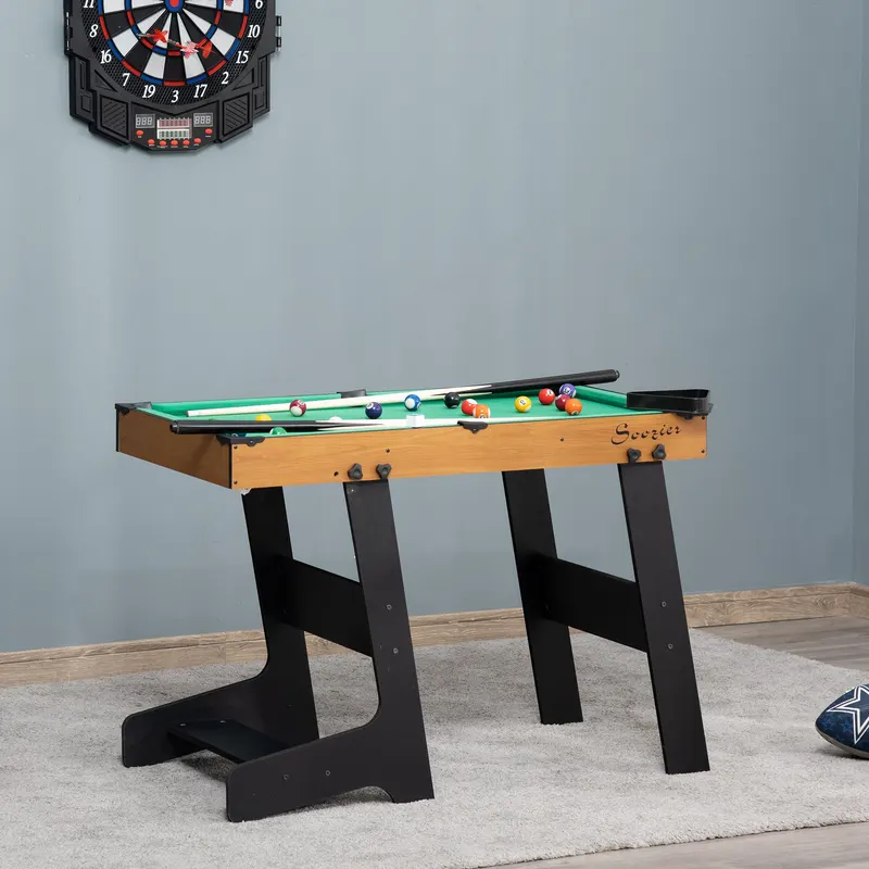 38 Mini Pool Table Set Tabletop Billiards Game — photo 2