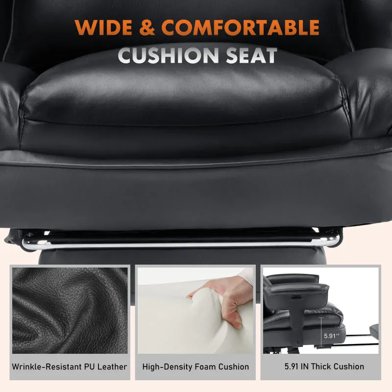 Executive Home Office Desk Chair Ergonomic High Back — photo 7
