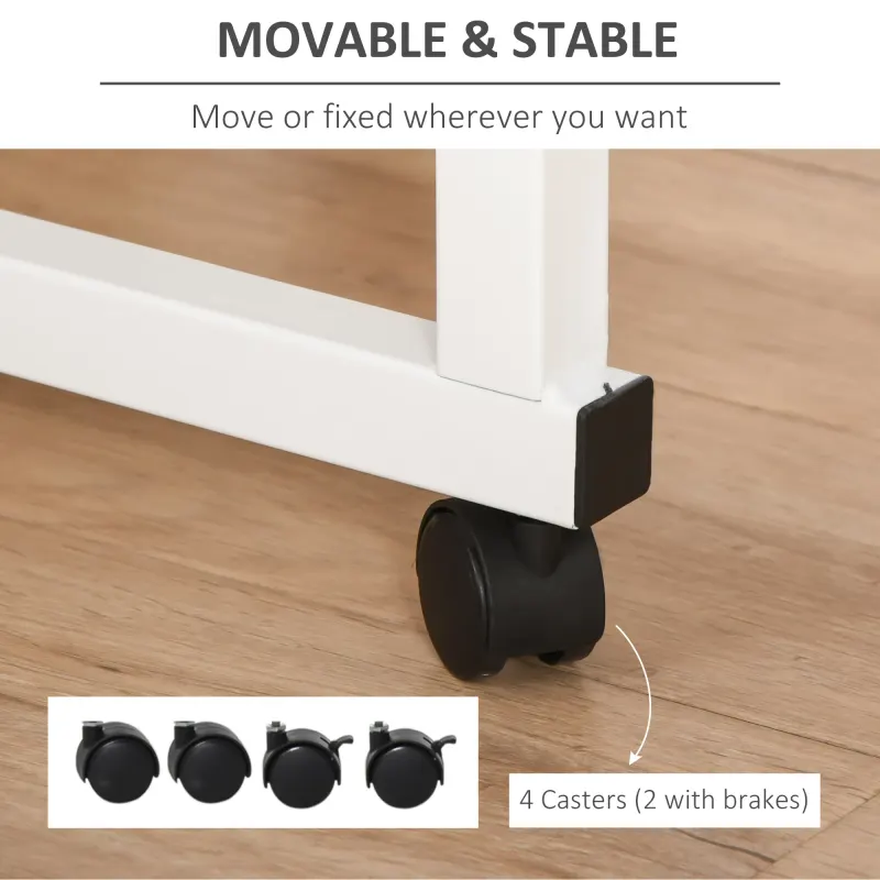 Mobile Standing Desk with Adjustable Height β photo 3