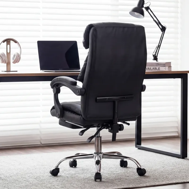 Office Chair Adjustable Height Executive Desk Chair with Foot β photo 3