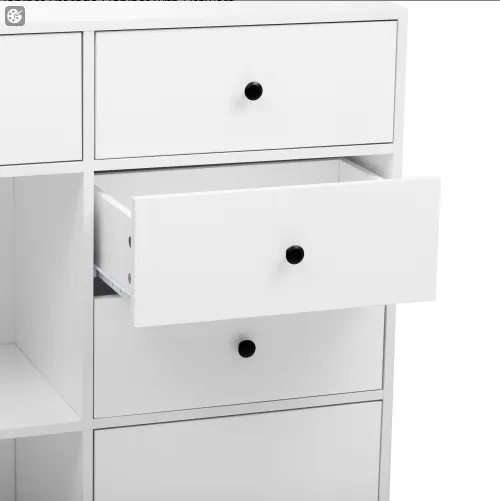 Elegant Design Buffet Cabinet Storage Cabinet with Drawers — photo 3