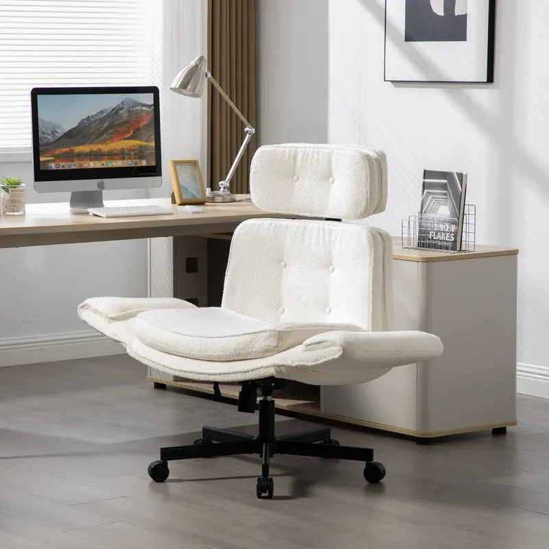 Criss Cross Chair with Adjustable Armrests & Wheels & Headrest β photo 2