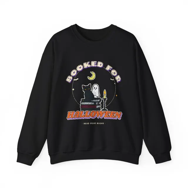 Booked for Halloween Crewneck Sweatshirt
