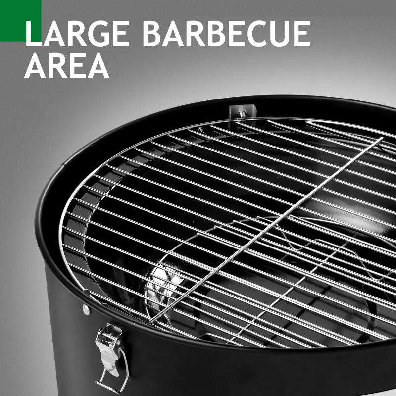 Vertical Steel Charcoal Smoker — photo 7