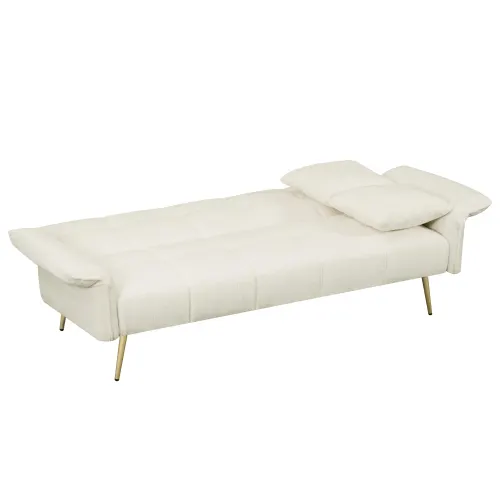 70.1 Inches Futon Sofa Bed — Convertible Double Sofa Bed — photo 3