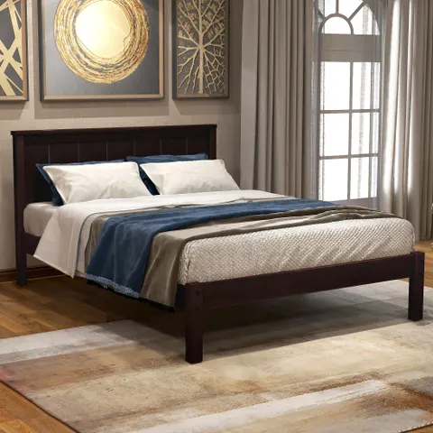 Platform Bed Frame with Headboard