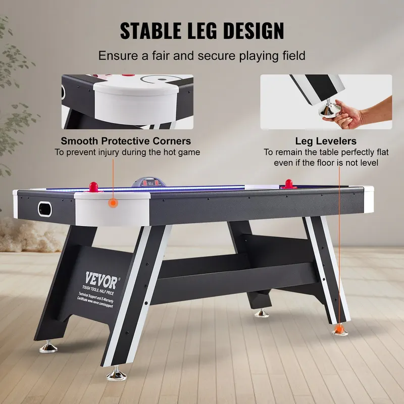 Air-powered Hockey Table — 72" Indoor Hockey Table for Kids — photo 4