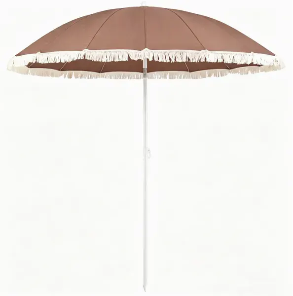 7 FT Boho Patio Umbrella with Fringe Tassel — photo 3