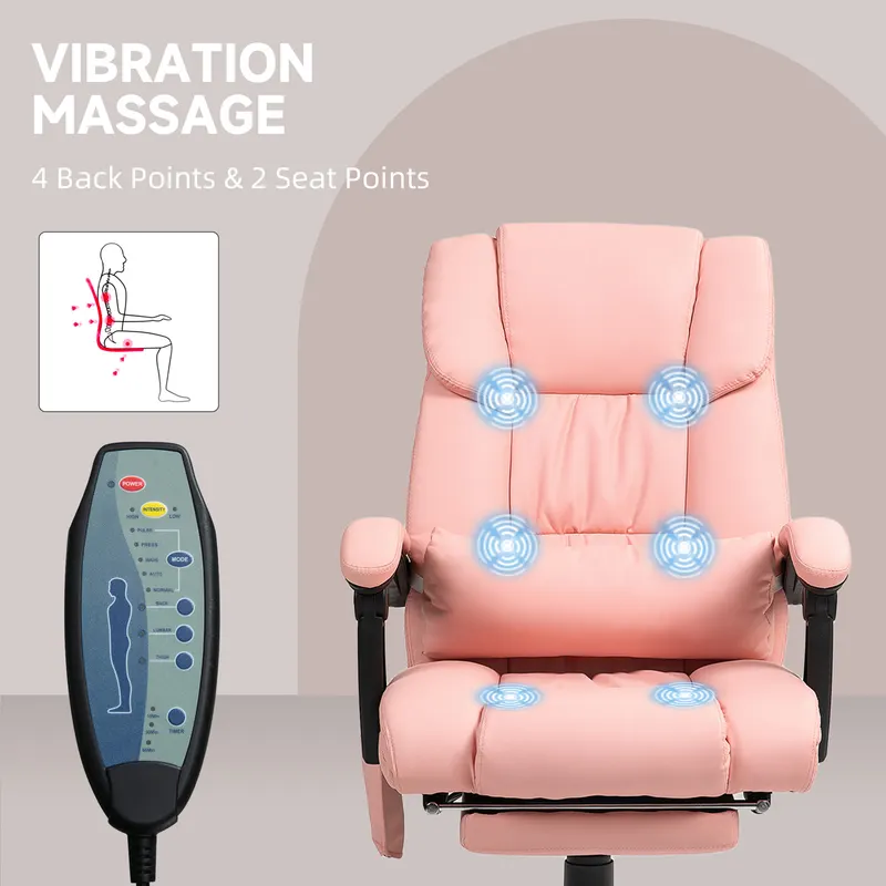 Massage Office Chair with 6 Vibrating Points β photo 7