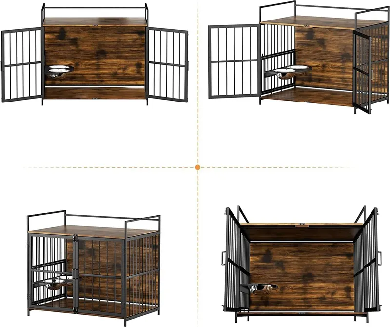 Dog Crate Furniture-style Cages for Large Dogs Indoor Heavy Duty — photo 3