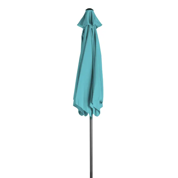 9ft Patio Umbrella — Outdoor Market Umbrella with Push Button — photo 3