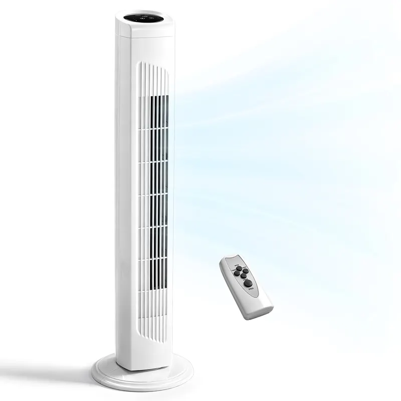 32 Inch Tower Fan with Remote & Touch Control
