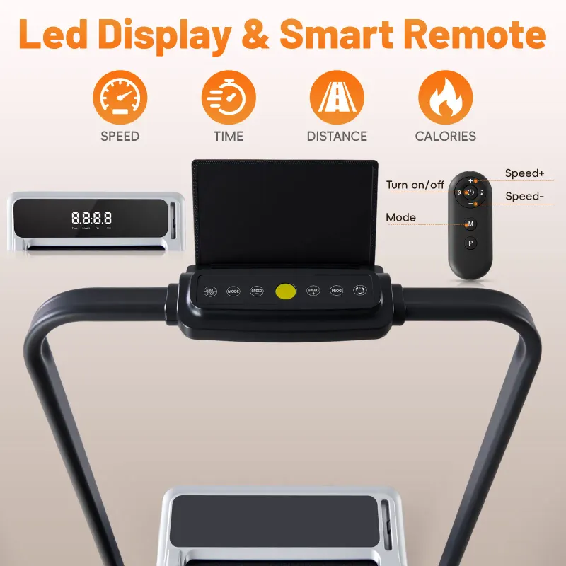 Compact Armless Treadmill — Quiet Under Desk Walking Pad — photo 4