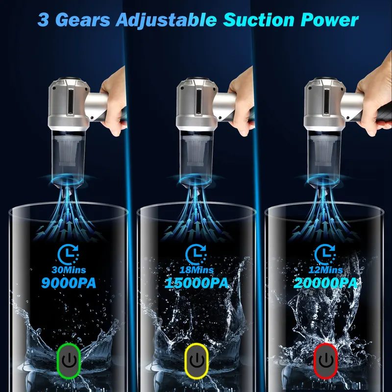 Cordless Car Vacuum Cleaner Portable Handheld Vacuum — photo 2