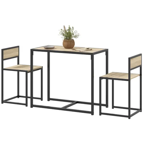 3-Piece Dining Room Set β Industrial Kitchen Table Set