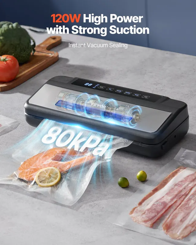 7-in-1 Vacuum Sealer Machine Fast-compact Automatic Food Saver β photo 6