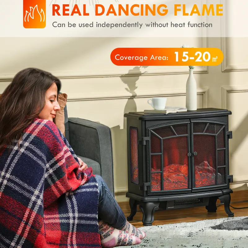 27" Electric Fireplace Heater — photo 4