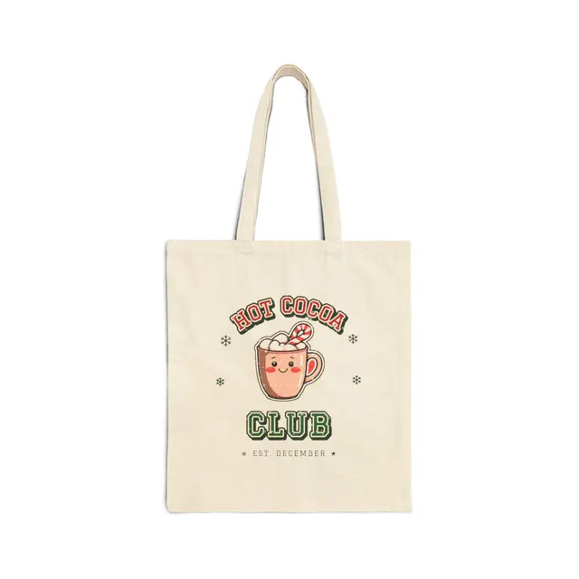 Hot Cocoa Club Tote Bag