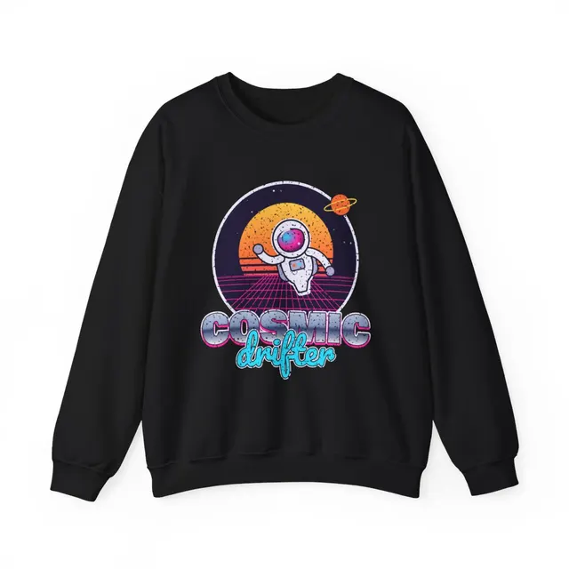 Cosmic Drifter Crewneck Sweatshirt