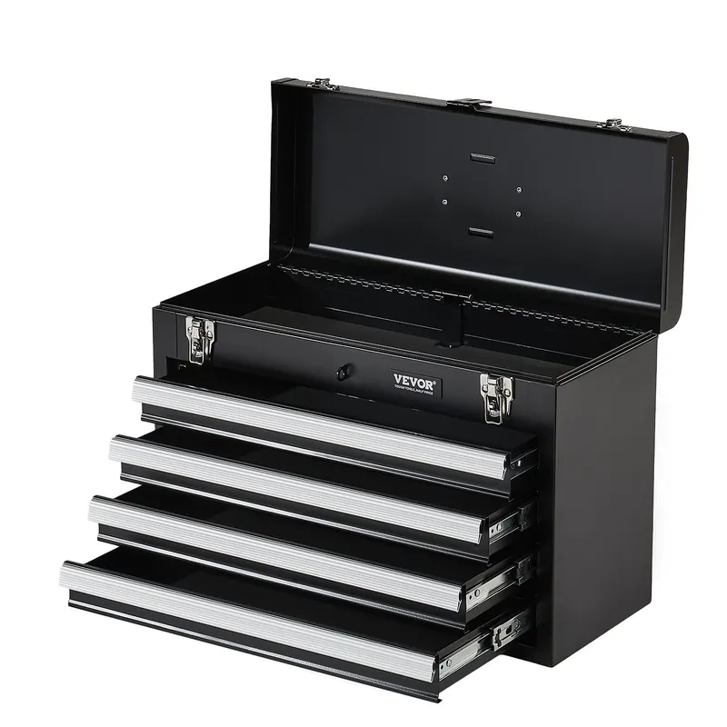 Metal Tool Box — 20.5-inch