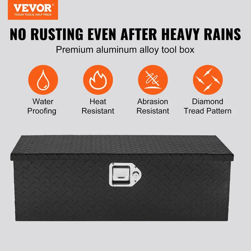 Heavy Duty Aluminum Truck Bed Tool Box — photo 2