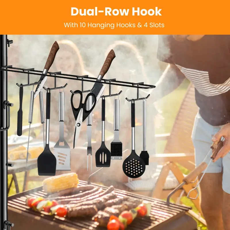 Outdoor BBQ Griddle Caddy Organizer β photo 7