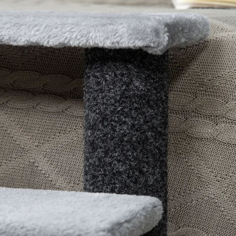 Cat Tree — Cat Tower Cat Stair Steps with Scratching Post — photo 7