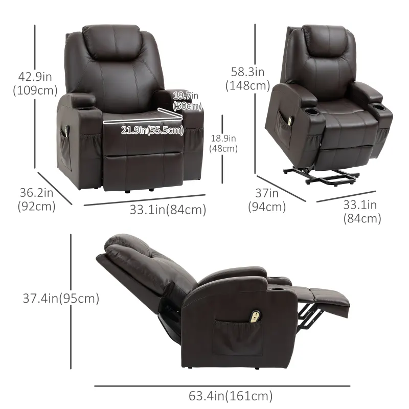 Power Lift Recliner Chair for Elderly — photo 3