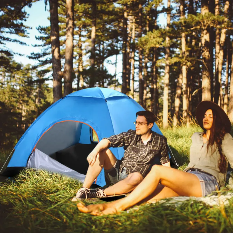 4 Persons Camping Waterproof Tent Instant Setup Tent — photo 7