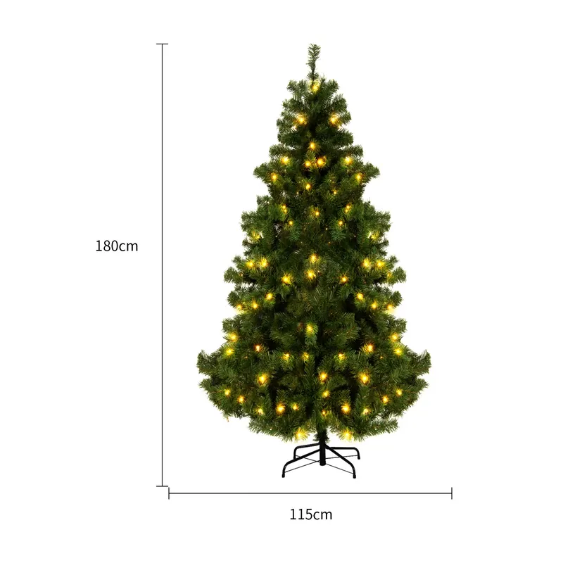 Christmas Tree PVC Artificial Snow Christmas Tree Mall Window β photo 5