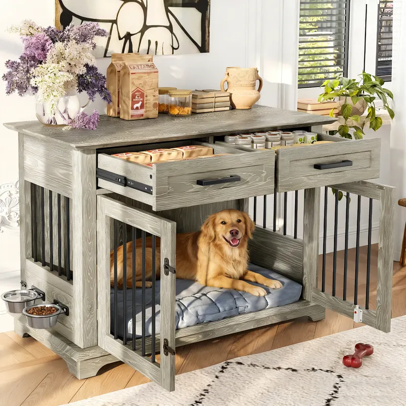 44.48 Large Dog Crate Furniture — photo 5