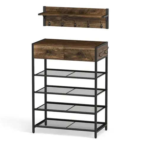 Multifunctional Entryway Storage