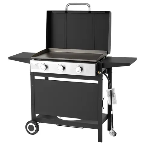 Gas Griddle β 3-Burner Flat Top Grill