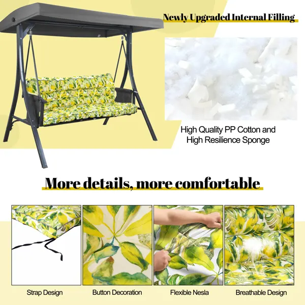 Outdoor Swing Cushions 63 Inch — photo 2