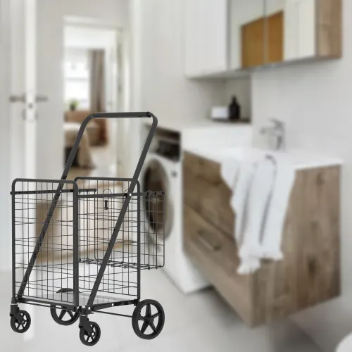 Large Shopping Cart — Grocery Cart on Wheels — photo 3