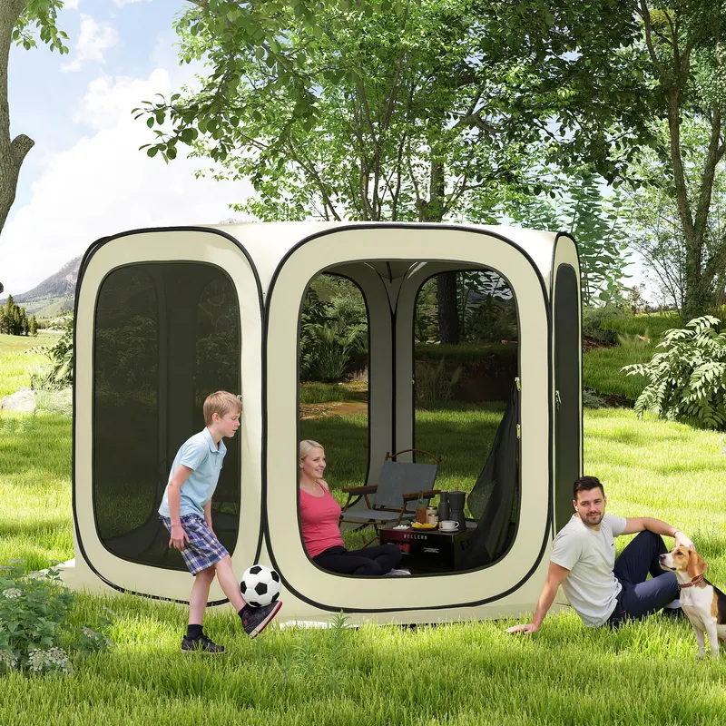 Pop Up Screen Tent — UPF50+ Portable Camping Gazebo Screen House — photo 2