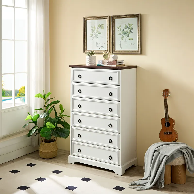 Modern 6 Drawer Dresser — Dressers for Bedroom — photo 2