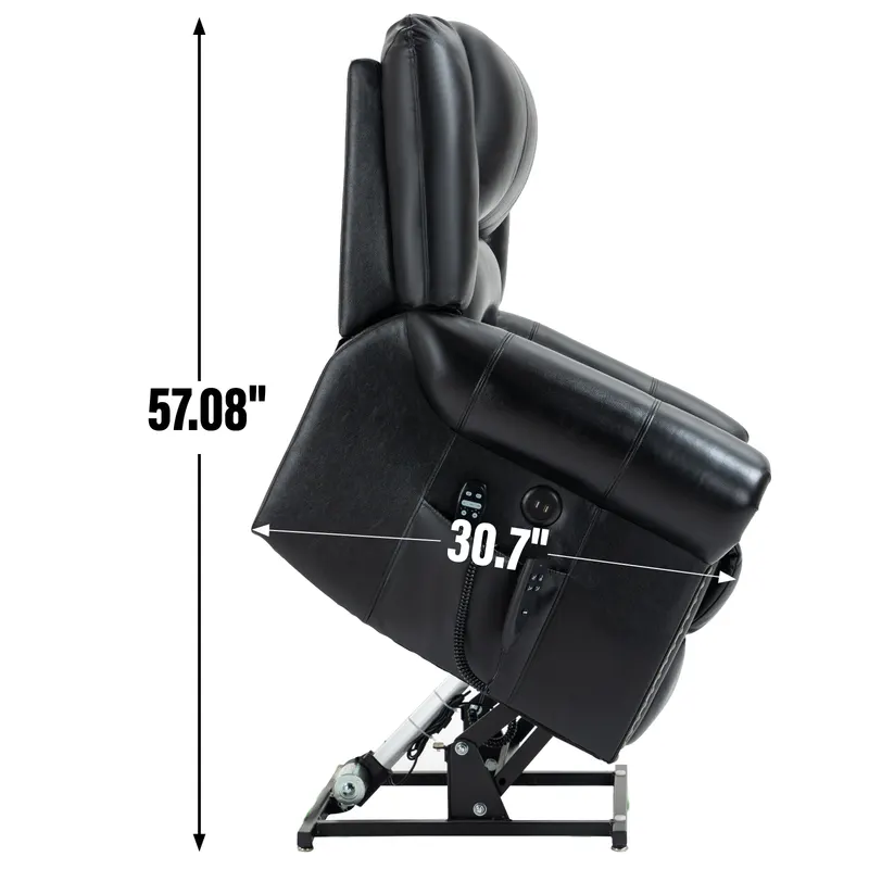 Power Lift Recliner Chair Heat Massage Dual Motor Infinite β photo 5