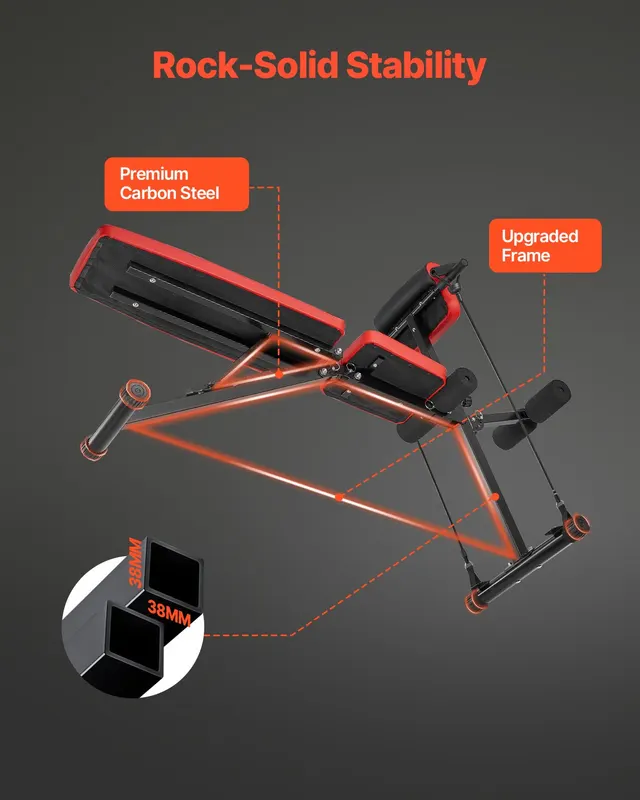 Multi-functional Weight Bench for Full Body Workout — photo 3