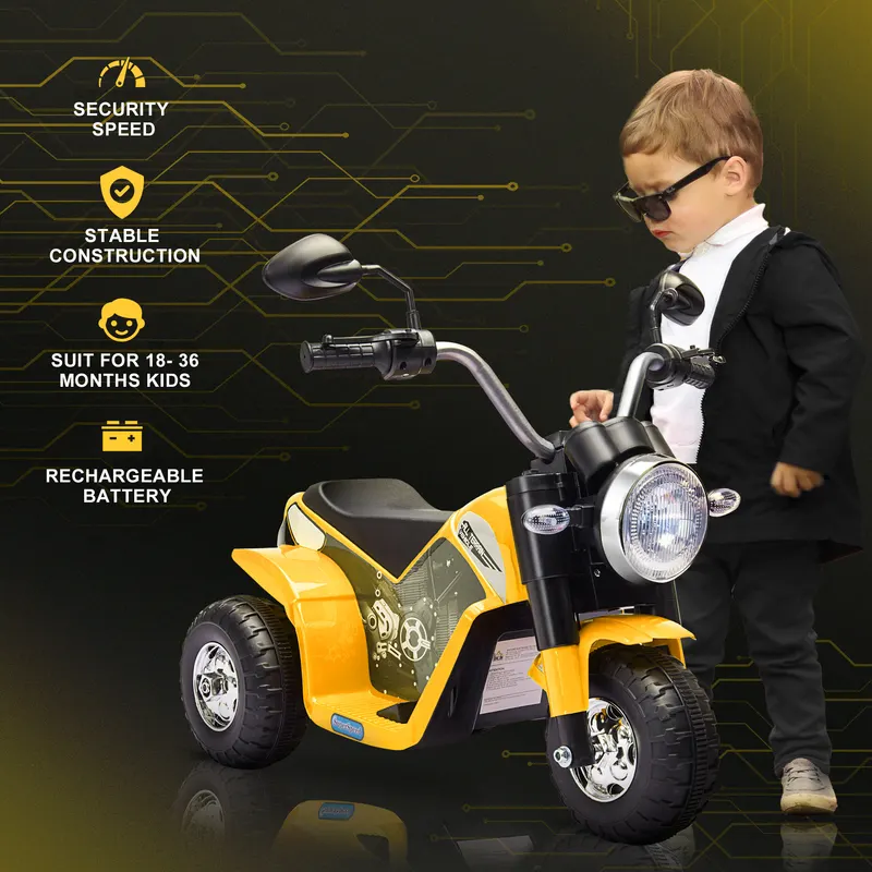 Electric Motorcycle for Kids — 6V Battery Powered Ride-on Dirt — photo 8