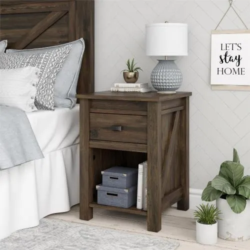 Farmington Nightstand — Rustic — photo 7