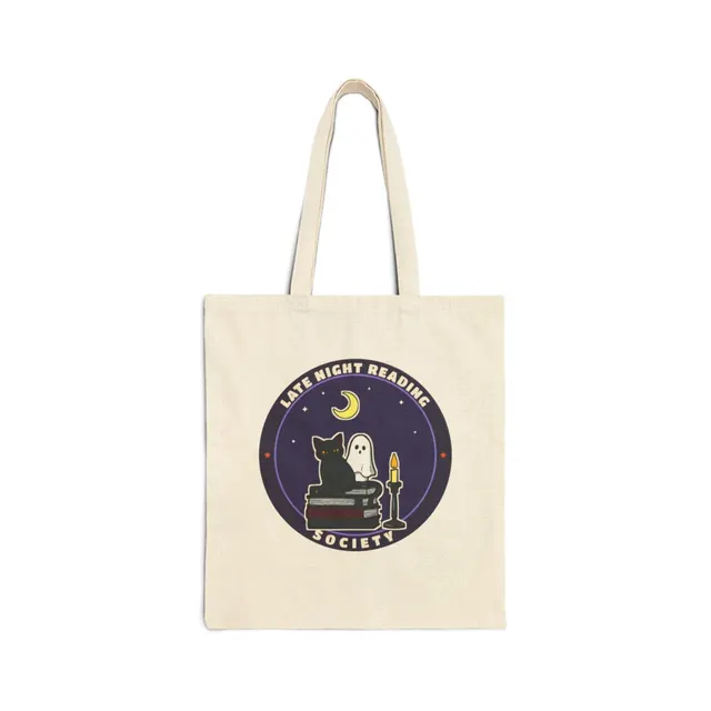 Late Night Reading Society Tote Bag